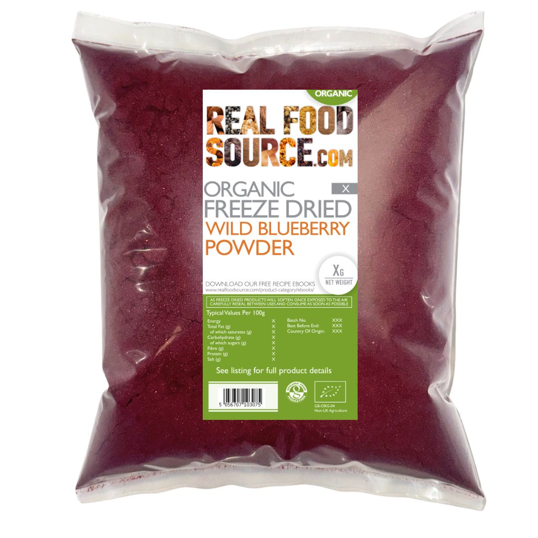 Organic Freeze Dried Wild Blueberry Powder
