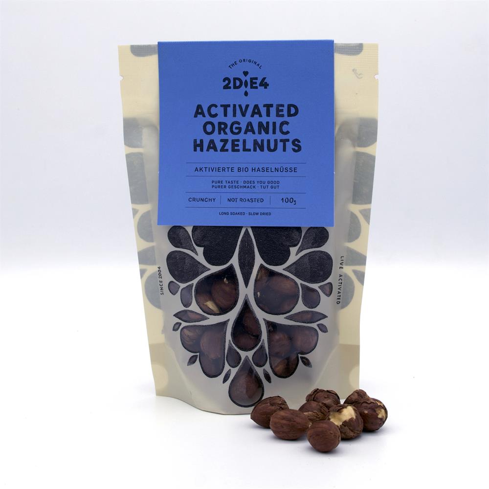 2DiE4 Live Foods - Activated Organic Hazelnuts