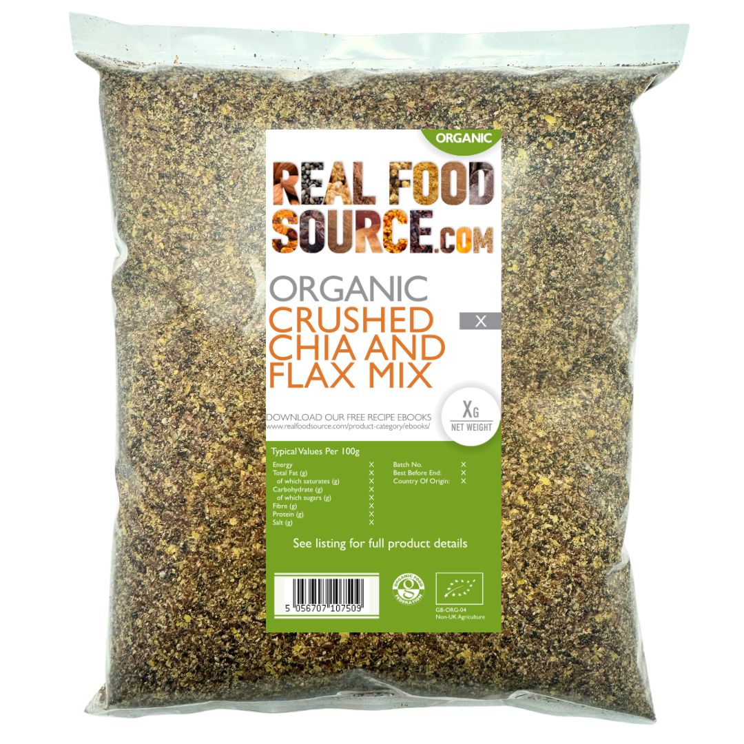 Organic Crushed Chia and Flax Mix