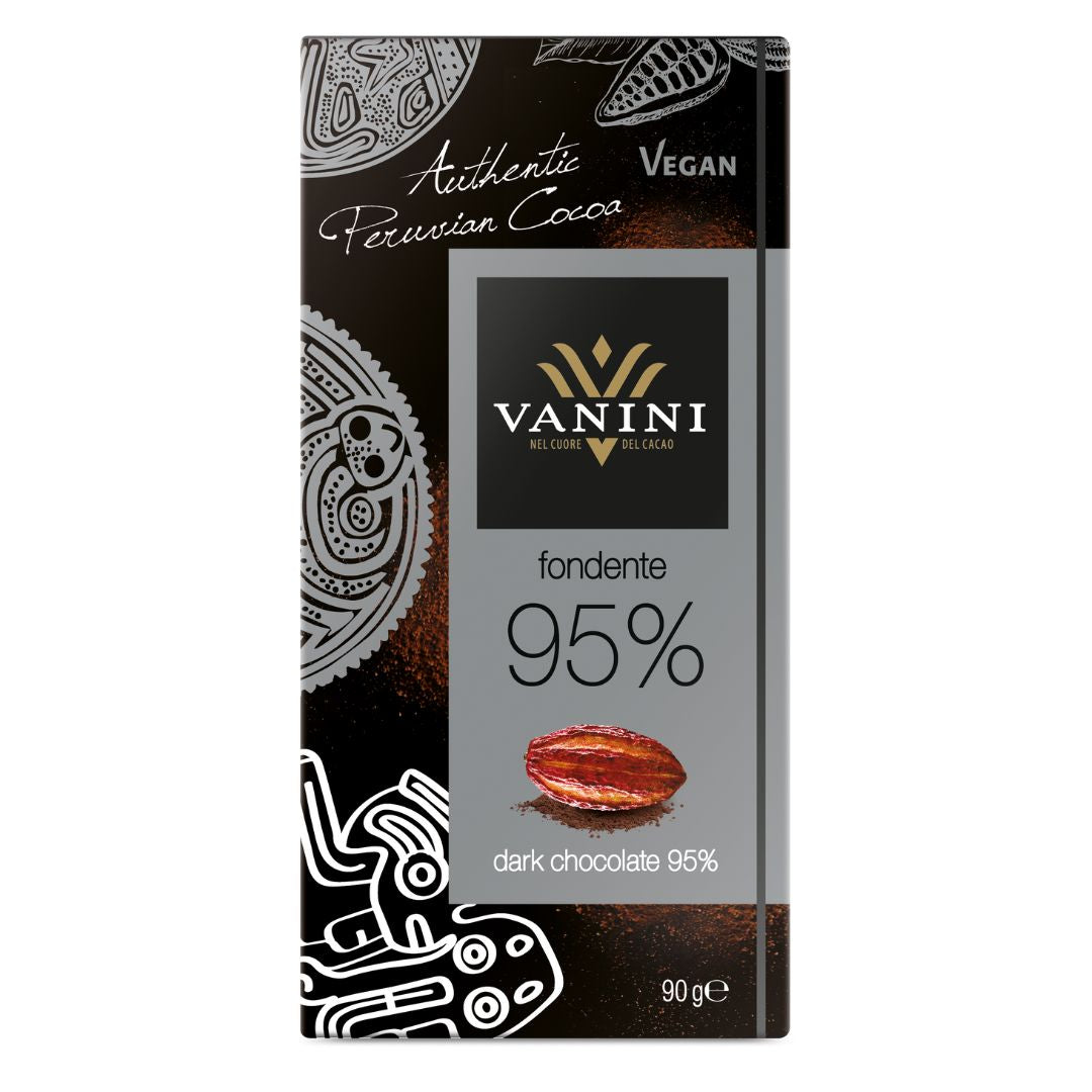 Vanini Single Origin Peru Dark Chocolate Bar 95%