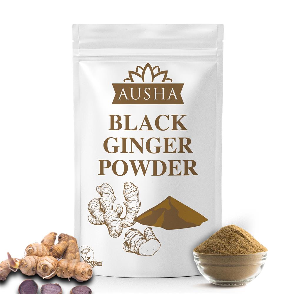 Ausha - Black Ginger Powder 50g