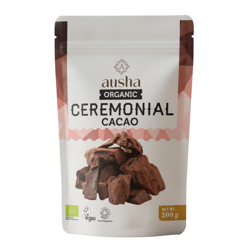 Ausha - Organic Ceremonial Cacao Paste 200g