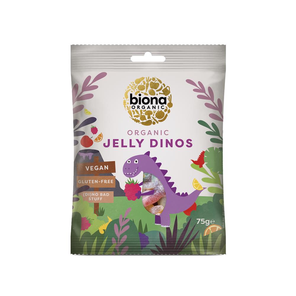 Biona Organic - Organic Vegan Jelly Dinos 150g (2x75g)