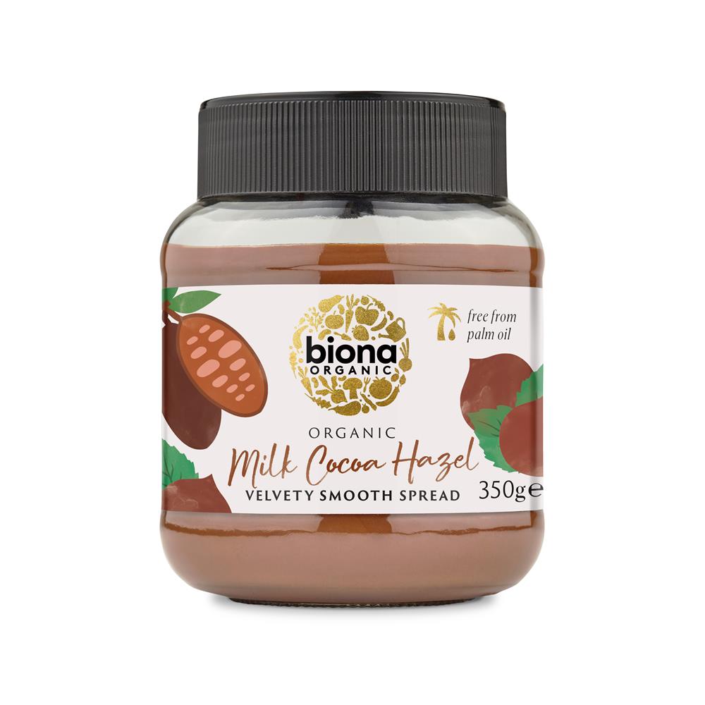 Biona Organic - Organic Milk Chocolate Hazelnut Spread 350g