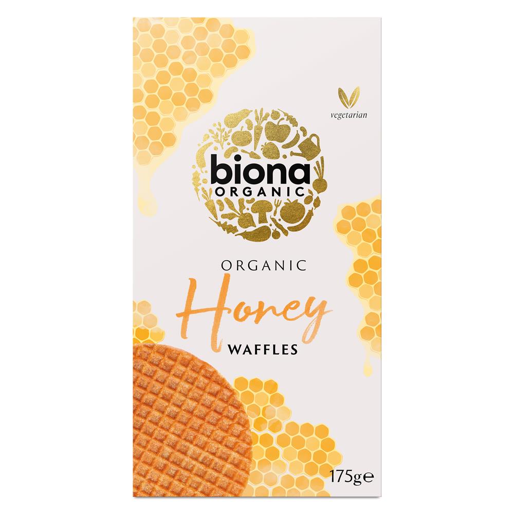 Biona Organic - Organic Honey Waffles 175g