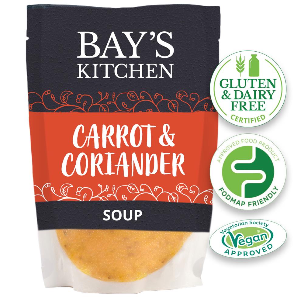 Bays Kitchen - Carrot & Coriander Soup Low FODMAP 300g