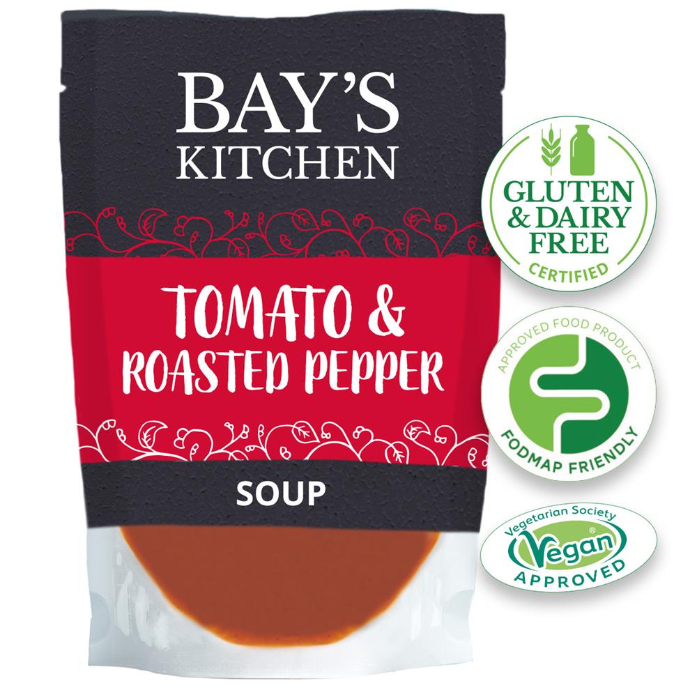 Bays Kitchen - Tomato & Roasted Pepper Soup Low FODMAP 300g