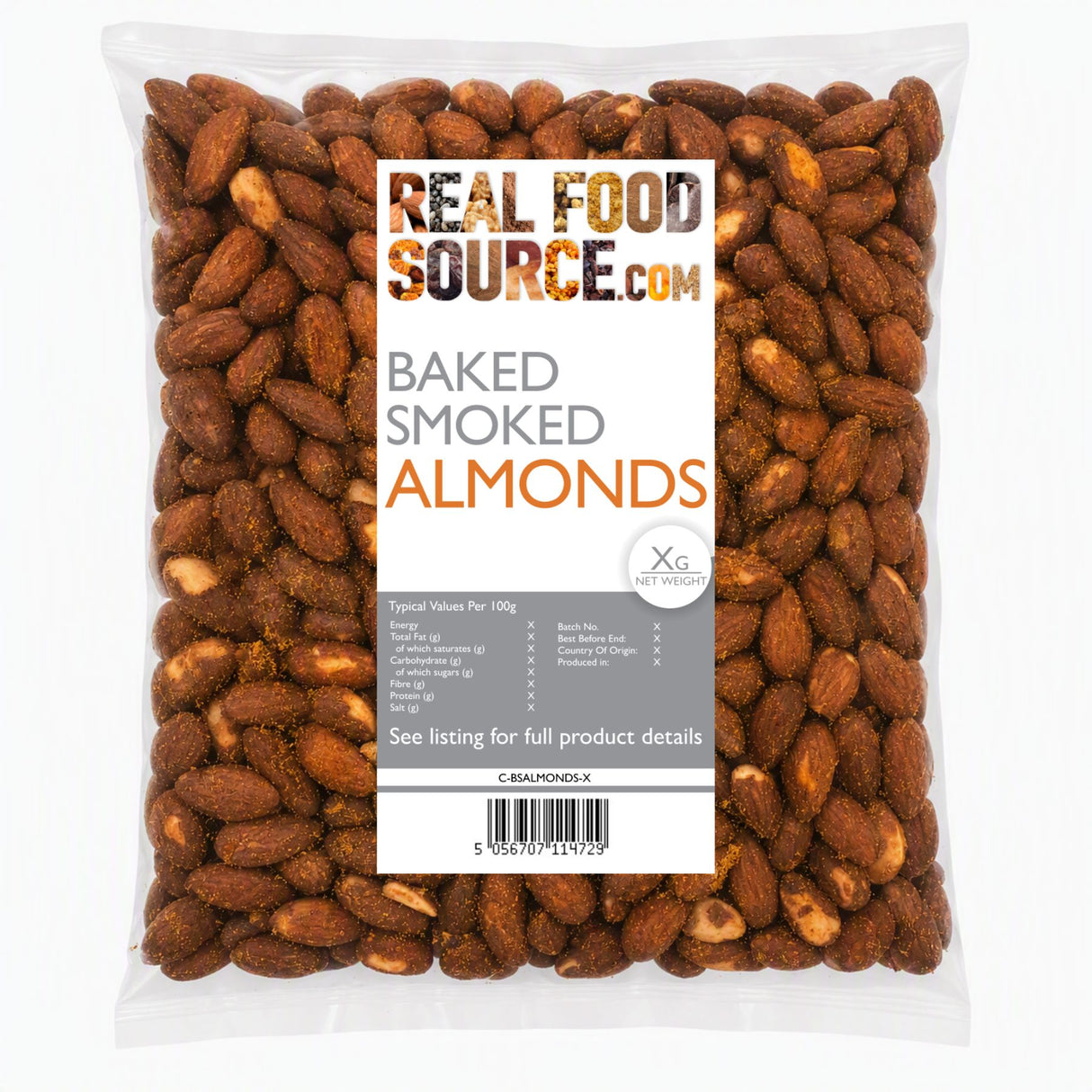 Baked Smoked Flavoured Almonds