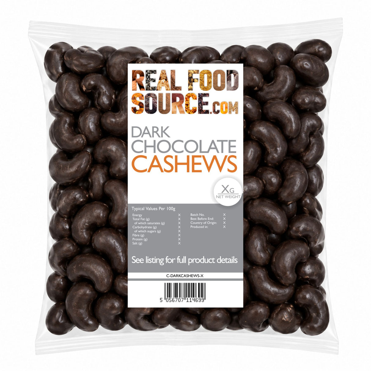 Dark Chocolate Cashews