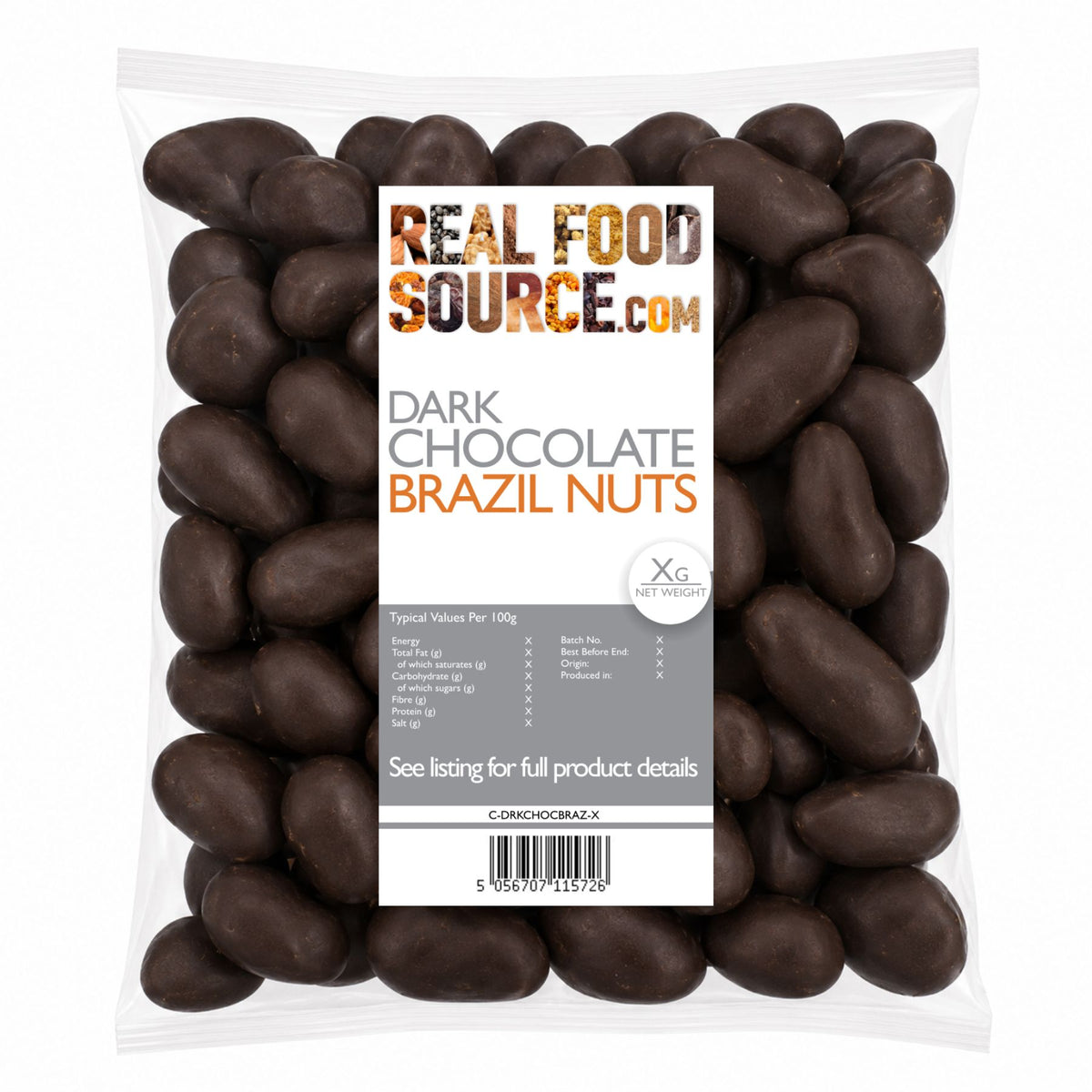 Dark Chocolate Brazil Nuts