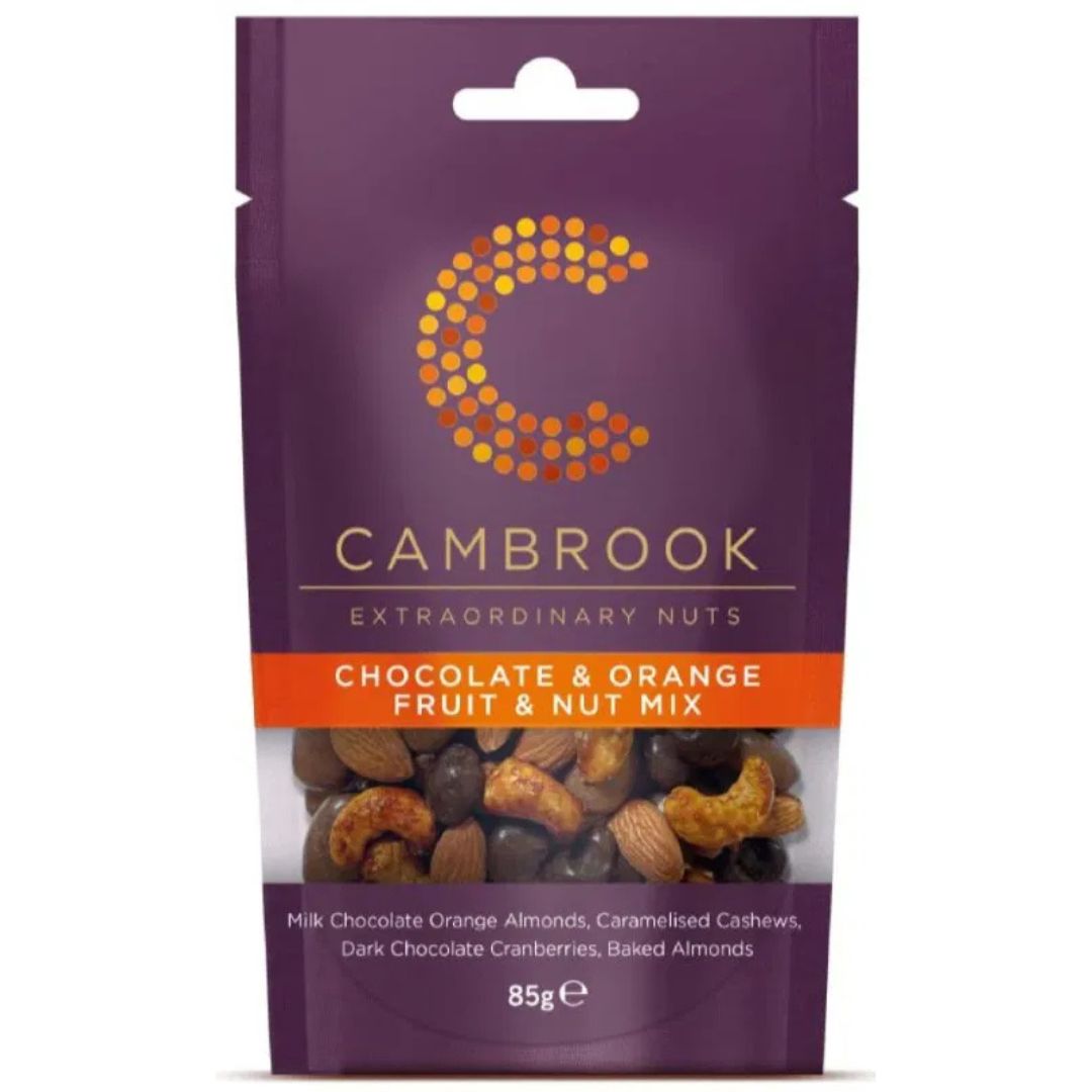 Cambrook - Chocolate Orange Fruit and Nut Mix 170g (2 x 85g)