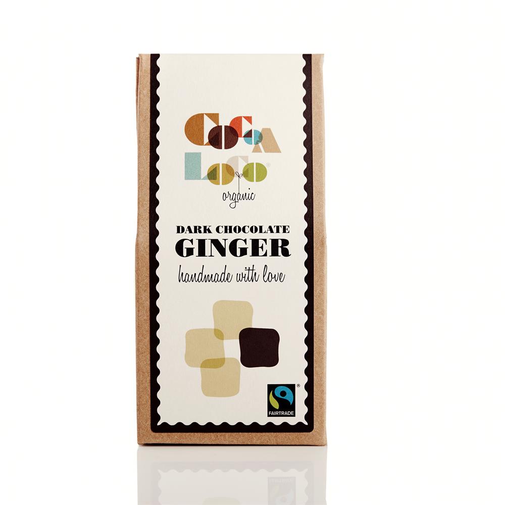 Coco Loco Organic Dark Chocolate Ginger