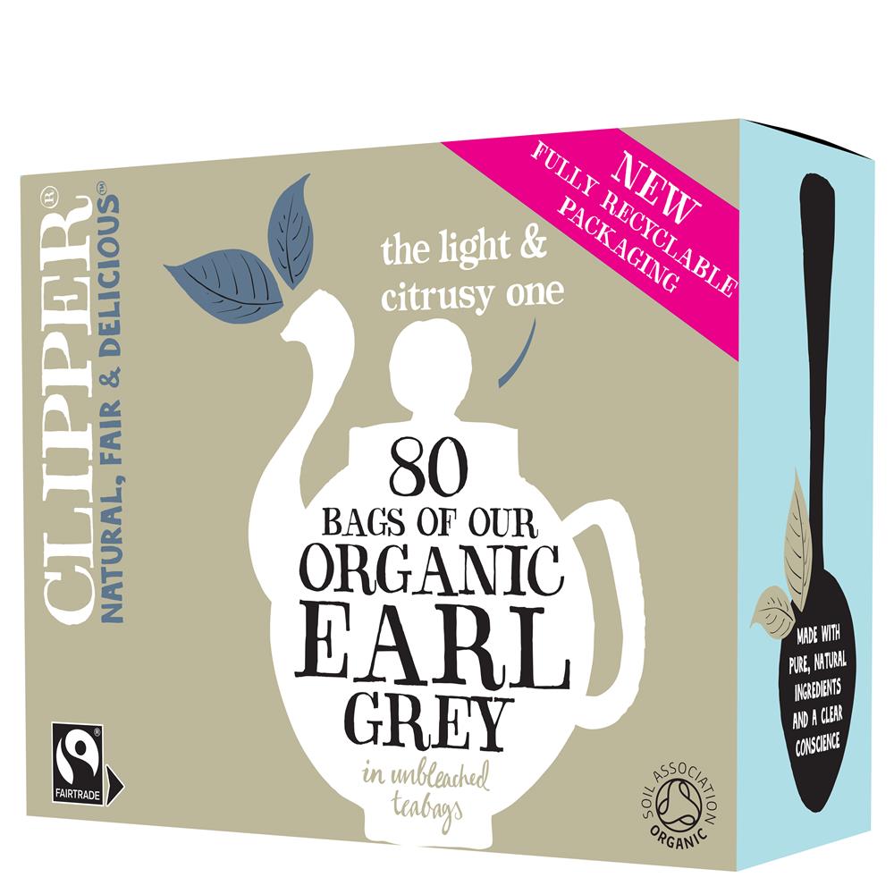 Clipper - Organic Fairtrade Organic Earl Grey Tea 80 Bags