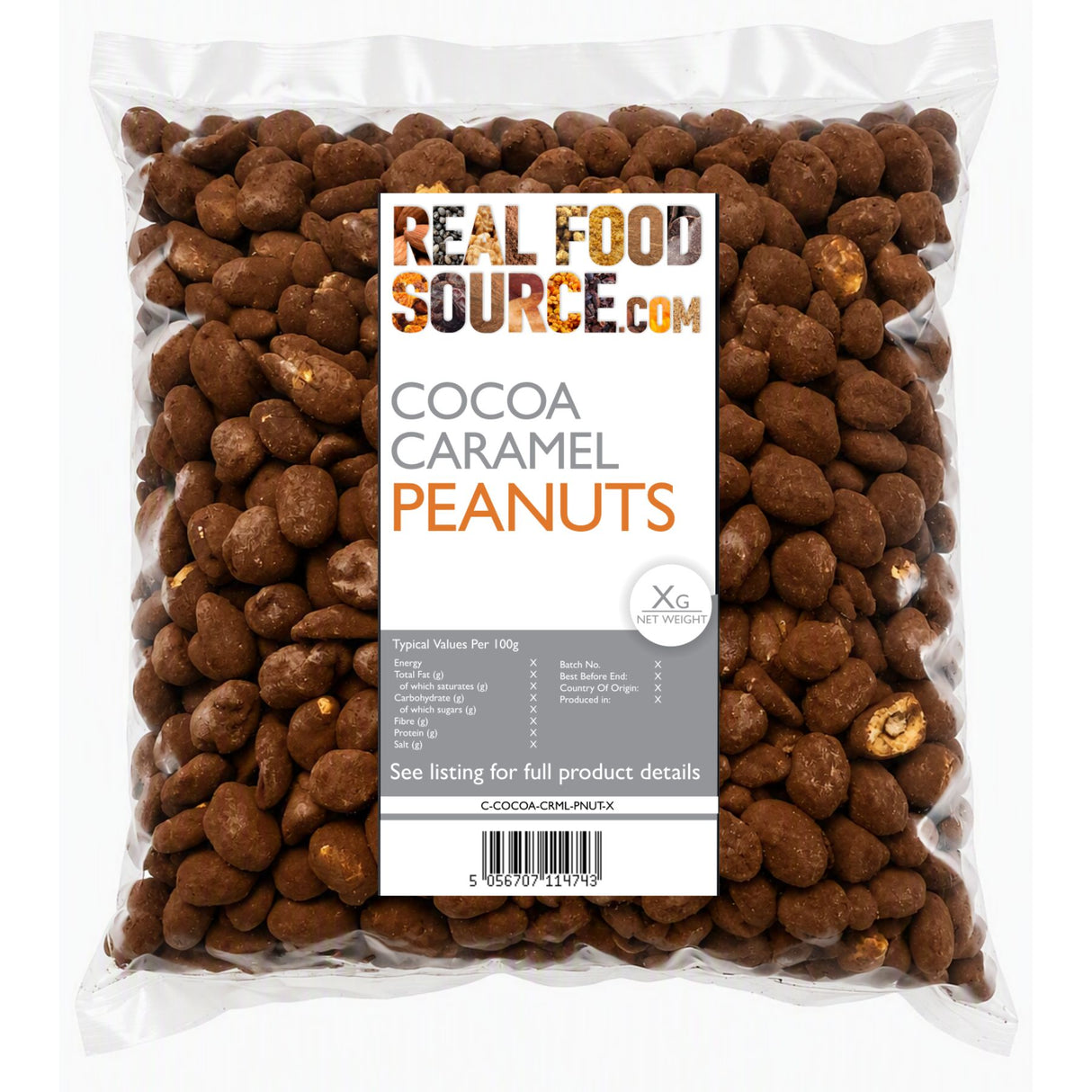 Cocoa Caramel Peanuts
