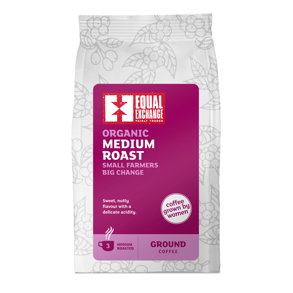 Equal Exchange - Organic & Fair Trade Medium Roast & Ground Coffee 200g