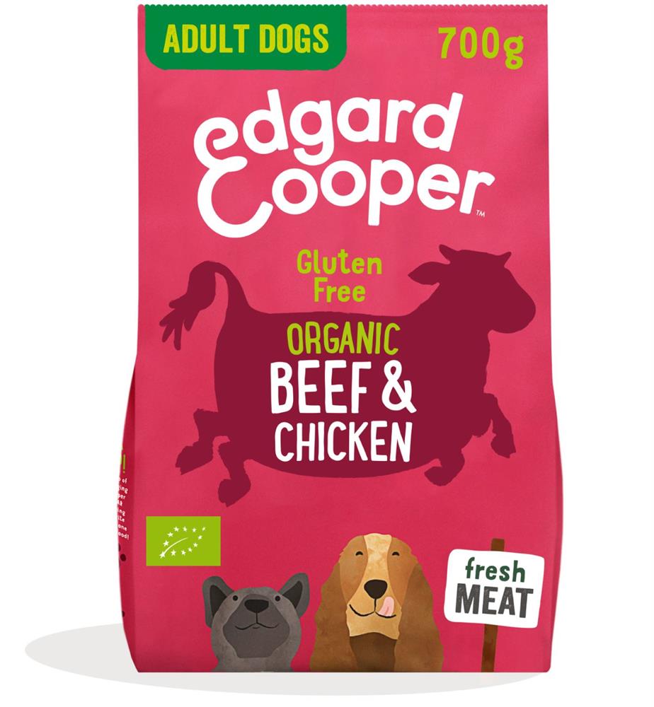 Edgard Cooper Dry Dog Food - Organic Beef & Chicken