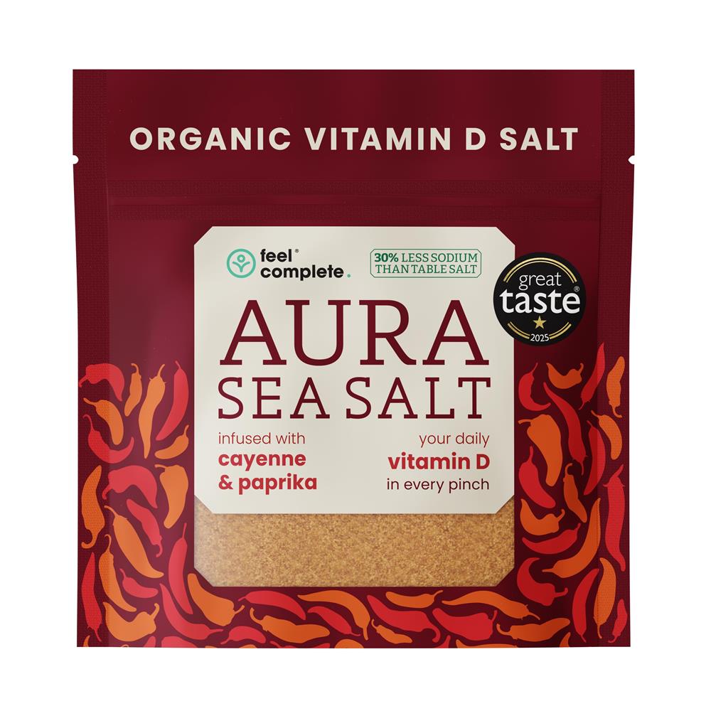 Feel Complete - Aura Sea Salt - Organic Cayenne & Paprika Vitamin D Celtic 80g