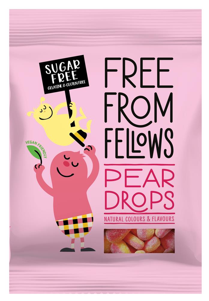 Free From Fellows - Pear Drops 140g (2x70g)