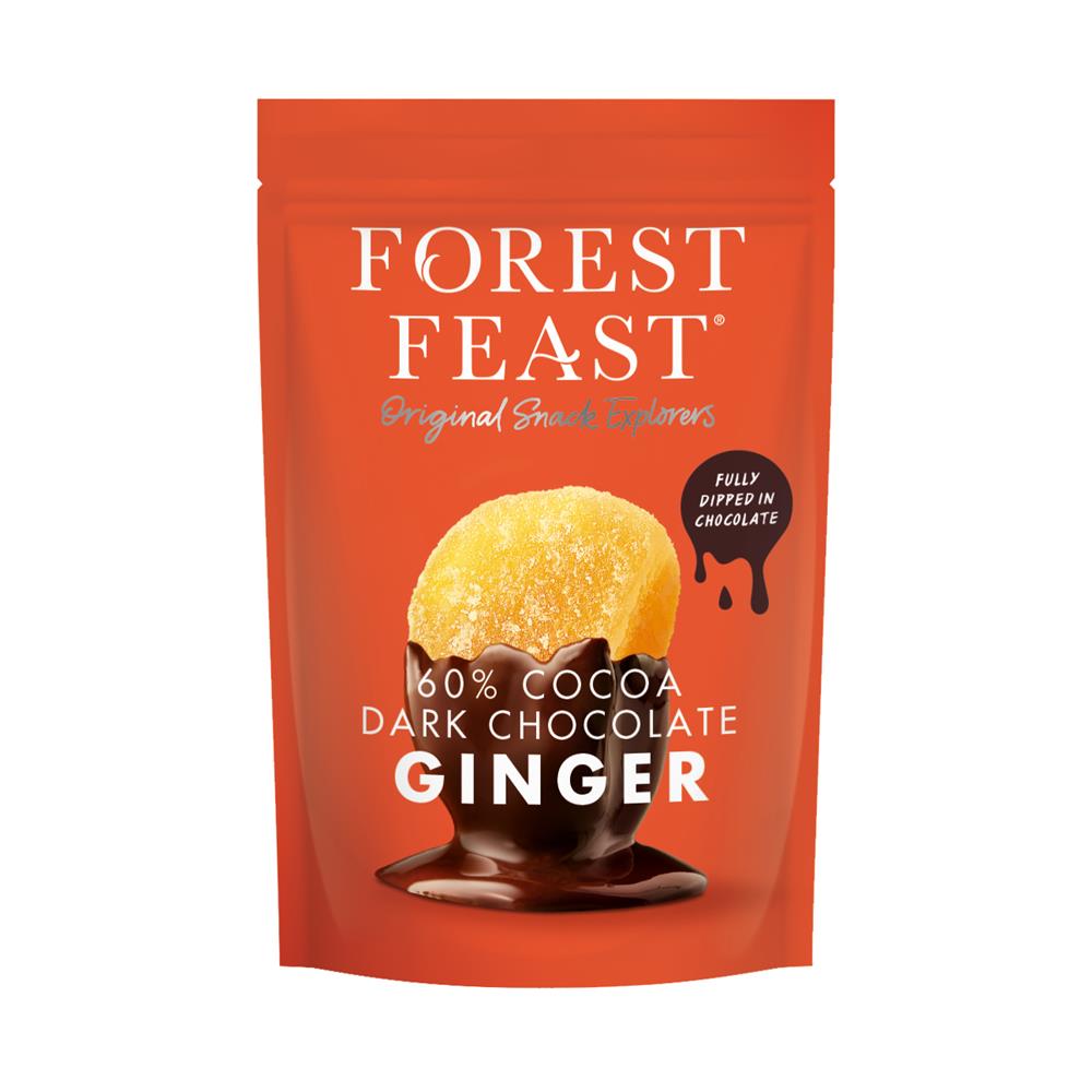 Forest Feast 60% Cocoa Dark Chocolate Ginger