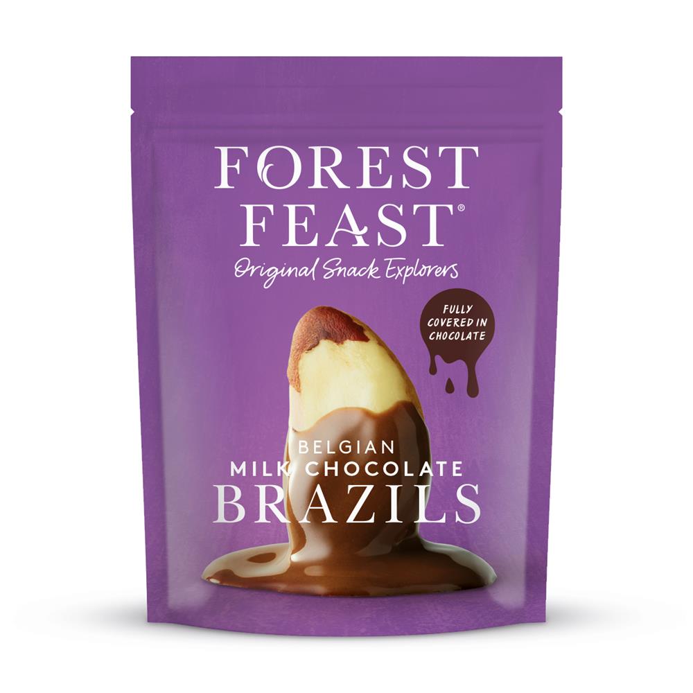 Forest Feast Belgian Milk Chocolate Brazils