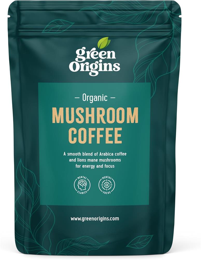 Green Origins - Organic Vegan Mushroom Latte Blend 100g