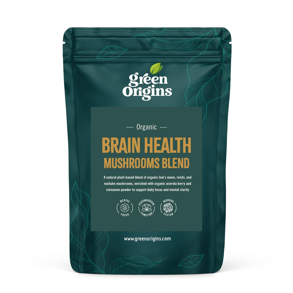 Green Origins - Organic Brain Health Mushroom Blend 100g