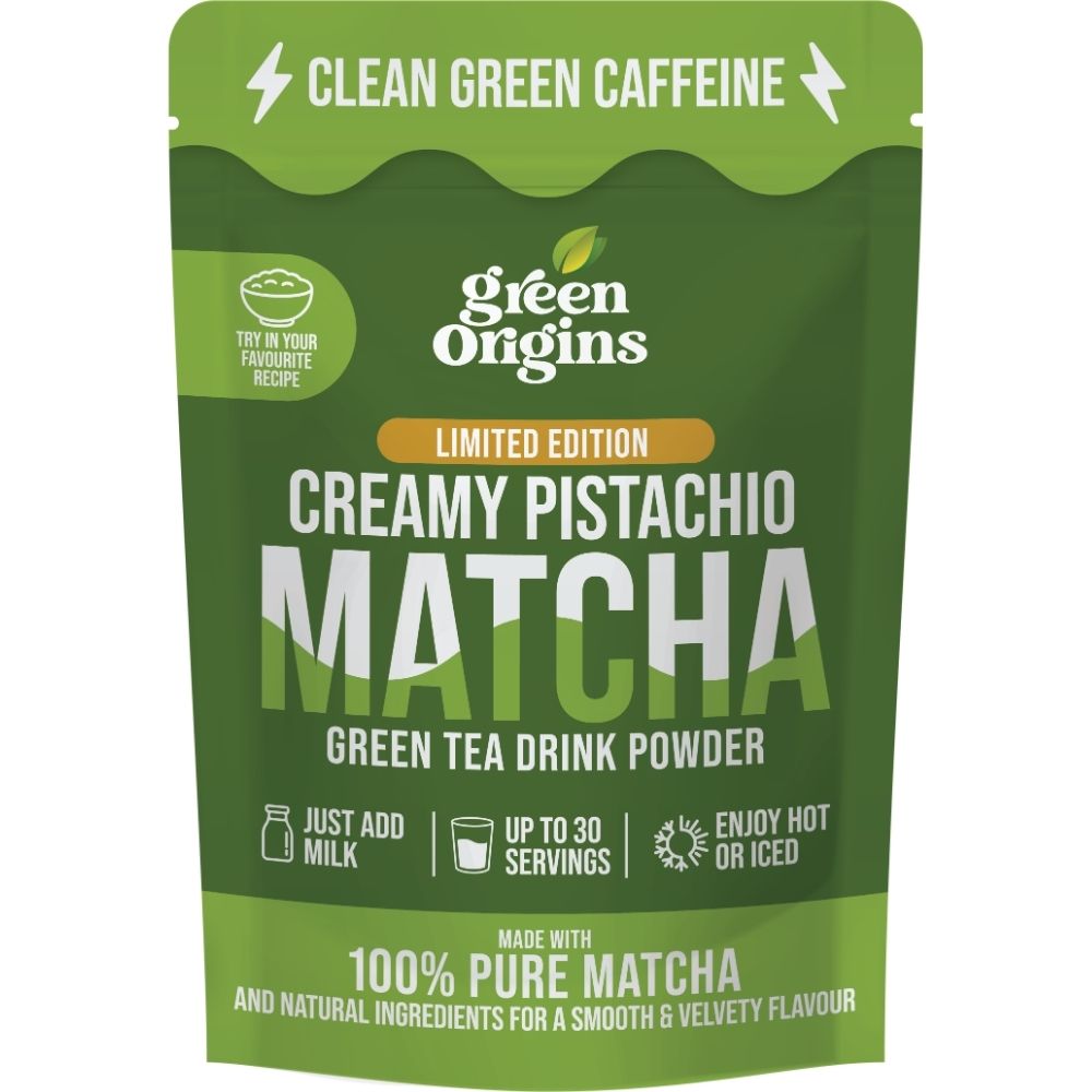 Green Origins - Creamy Pistachio Matcha Green Tea Drink Powder 75g