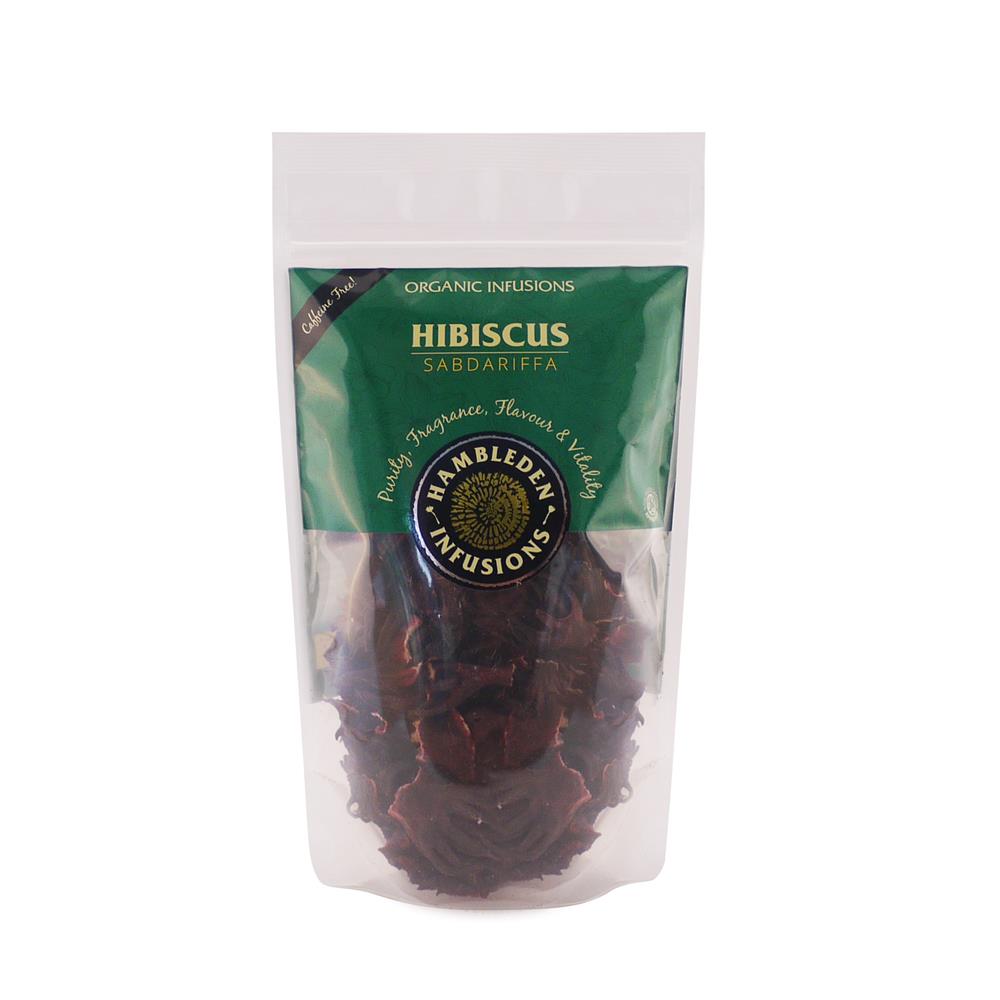 Hambleden Herbs - Organic Hibiscus Loose Leaf Tea 50g