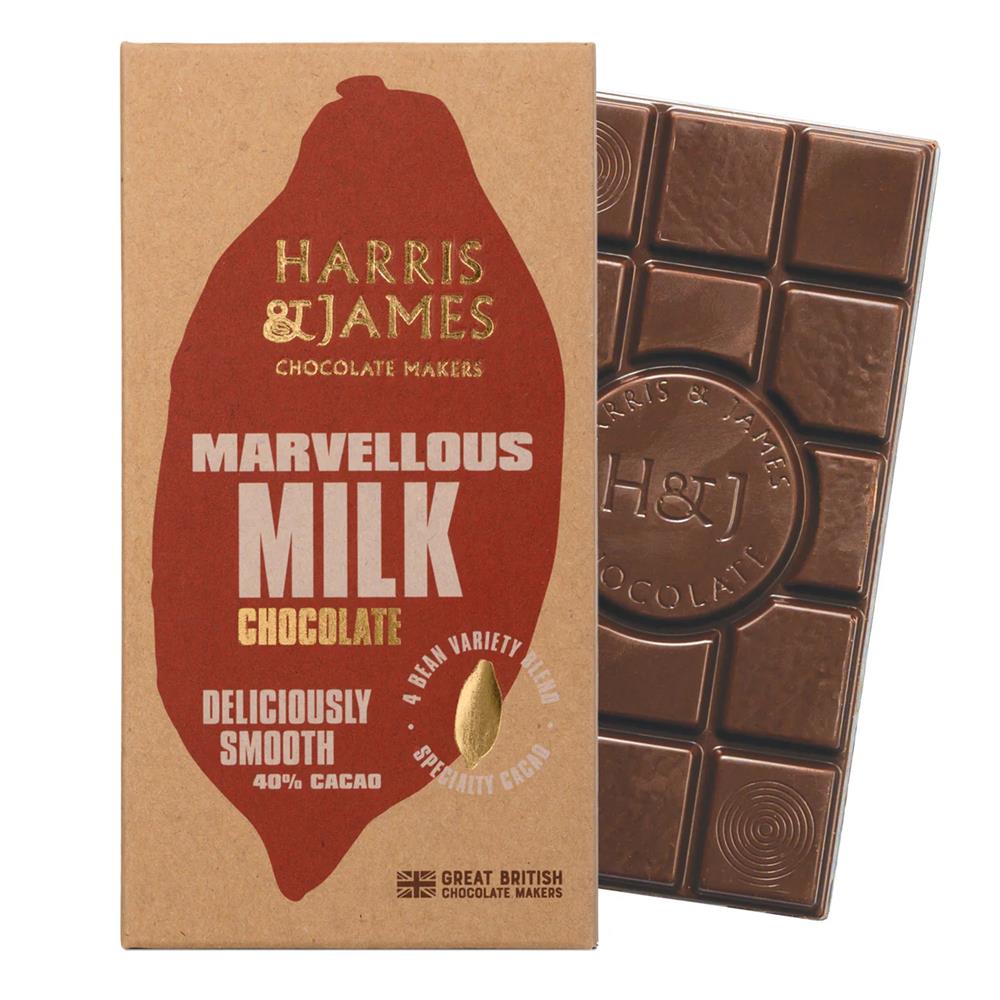 Harris and James - Marvellous Milk Chocolate Bar