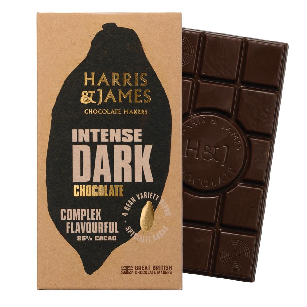 Harris and James - Intense 85% Dark Chocolate Bar