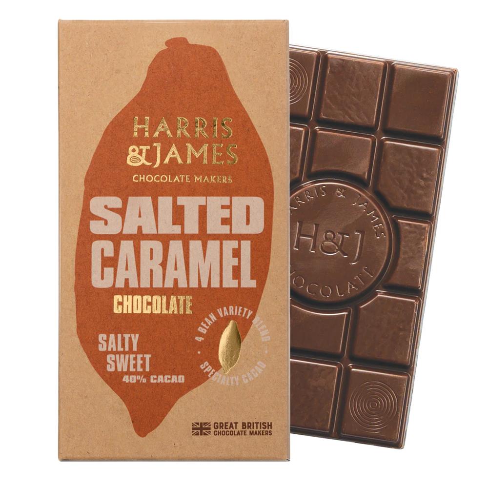 Harris and James - Salted Caramel Chocolate Bar