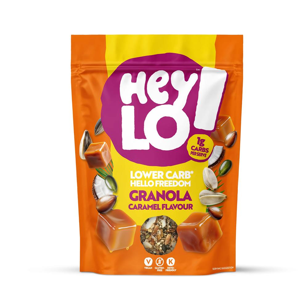 Hey Lo! - Caramel Keto Granola 360g