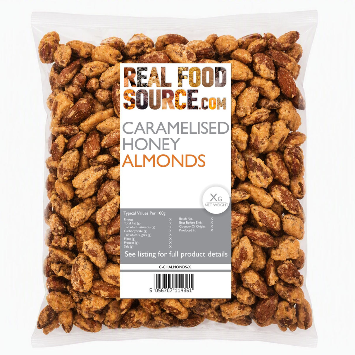 Caramelised Honey Almonds