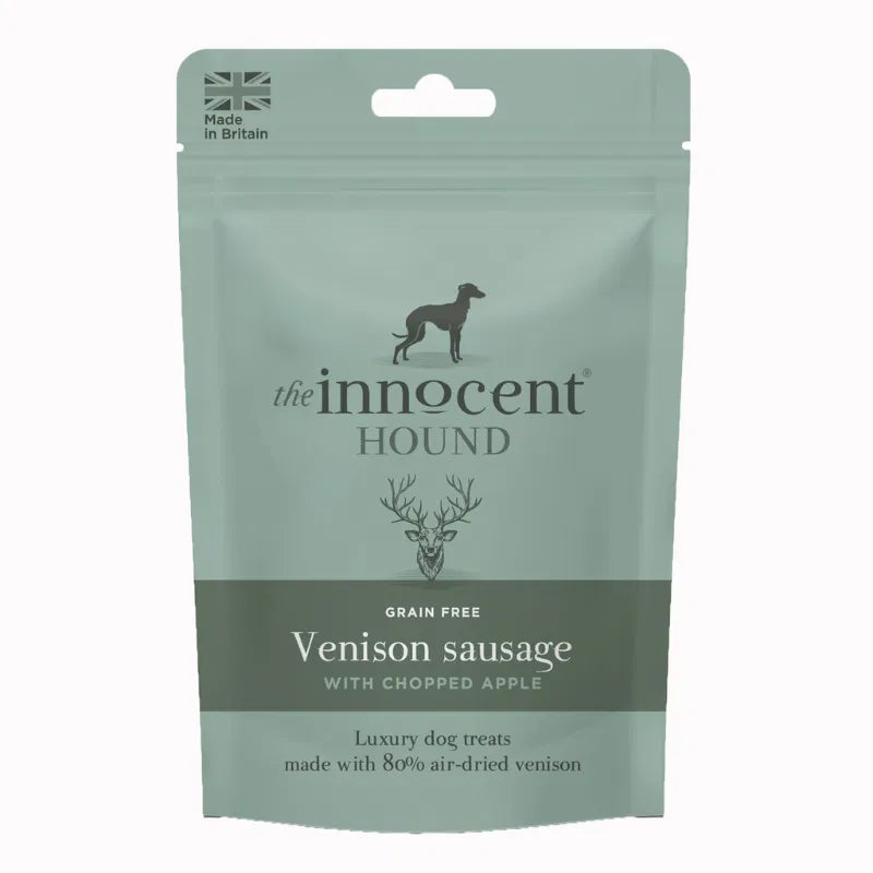 The Innocent Hound - Grain Free Venison Sausages with Chopped Apple 70g