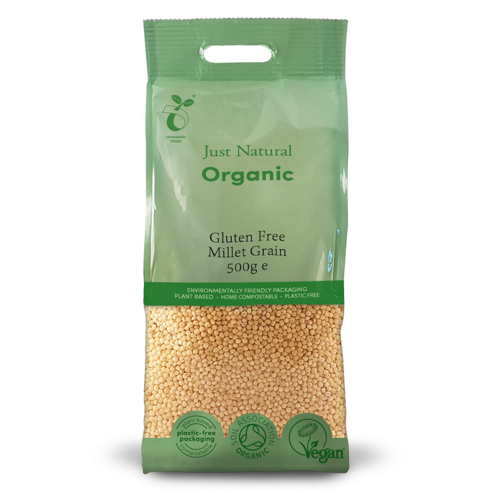 Just Natural - Organic Gluten Free Millet Grain 500g