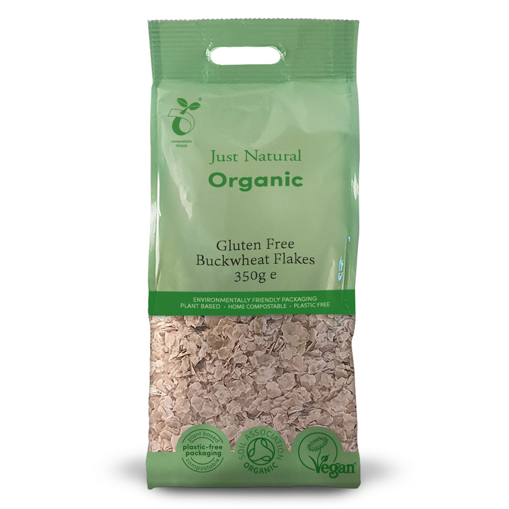 Just Natural - Organic Gluten Free Buckwheat Flakes 350g
