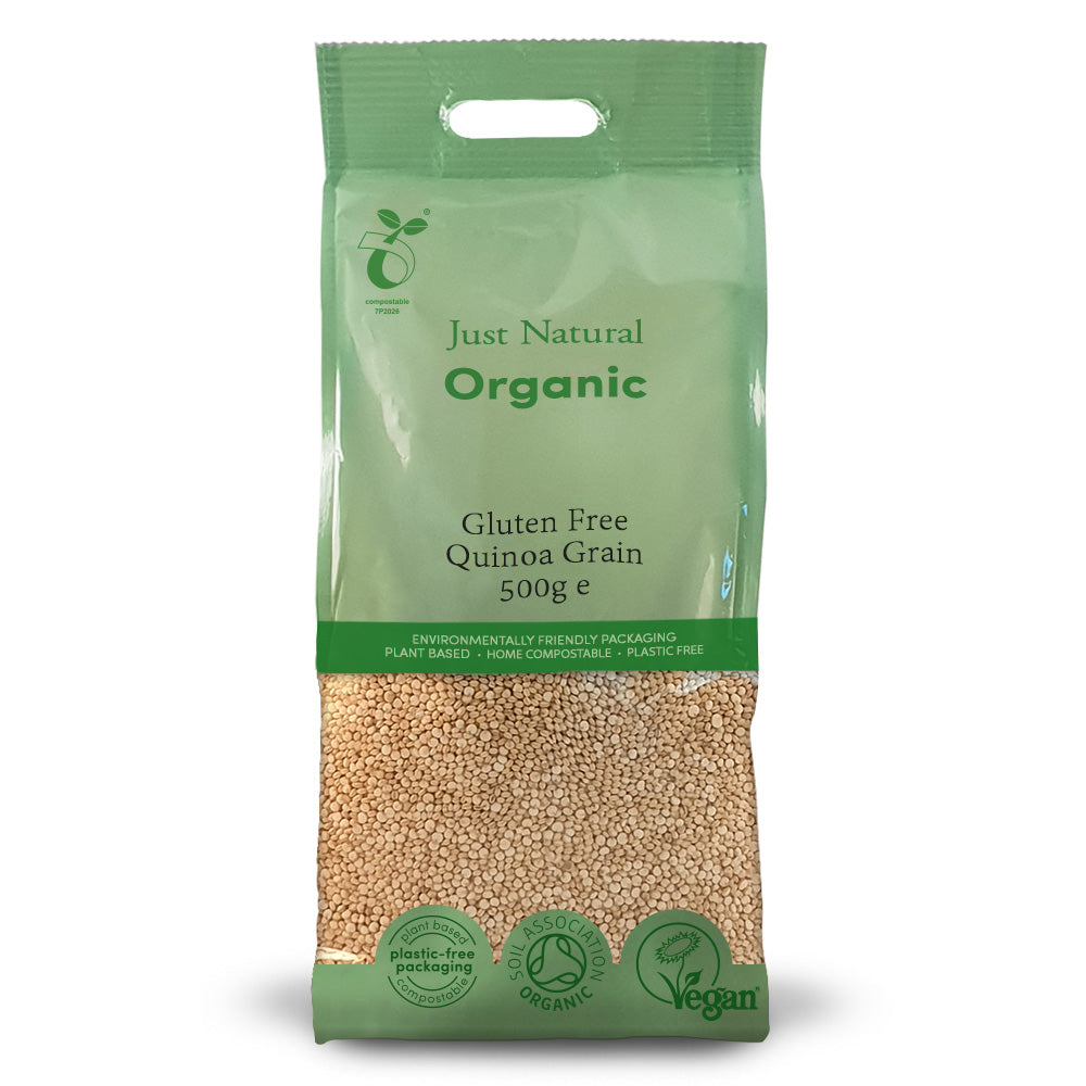 Just Natural - Organic Gluten Free Quinoa Grain 500g