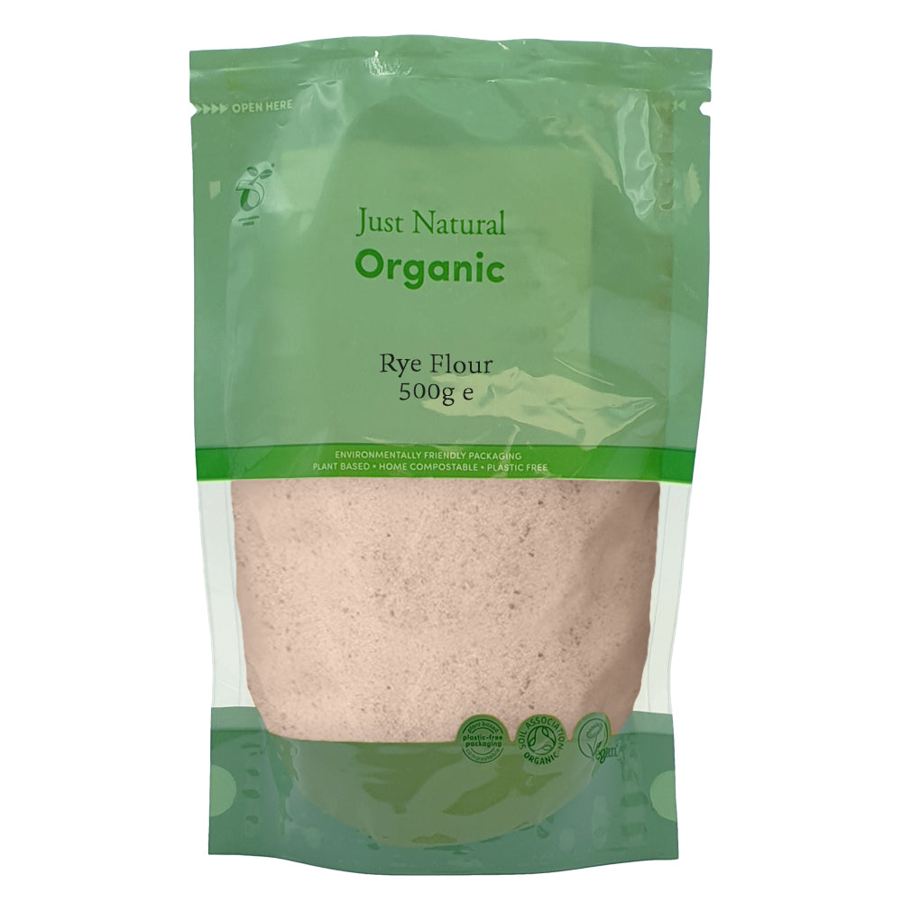 Just Natural - Organic Rye Flour 500g