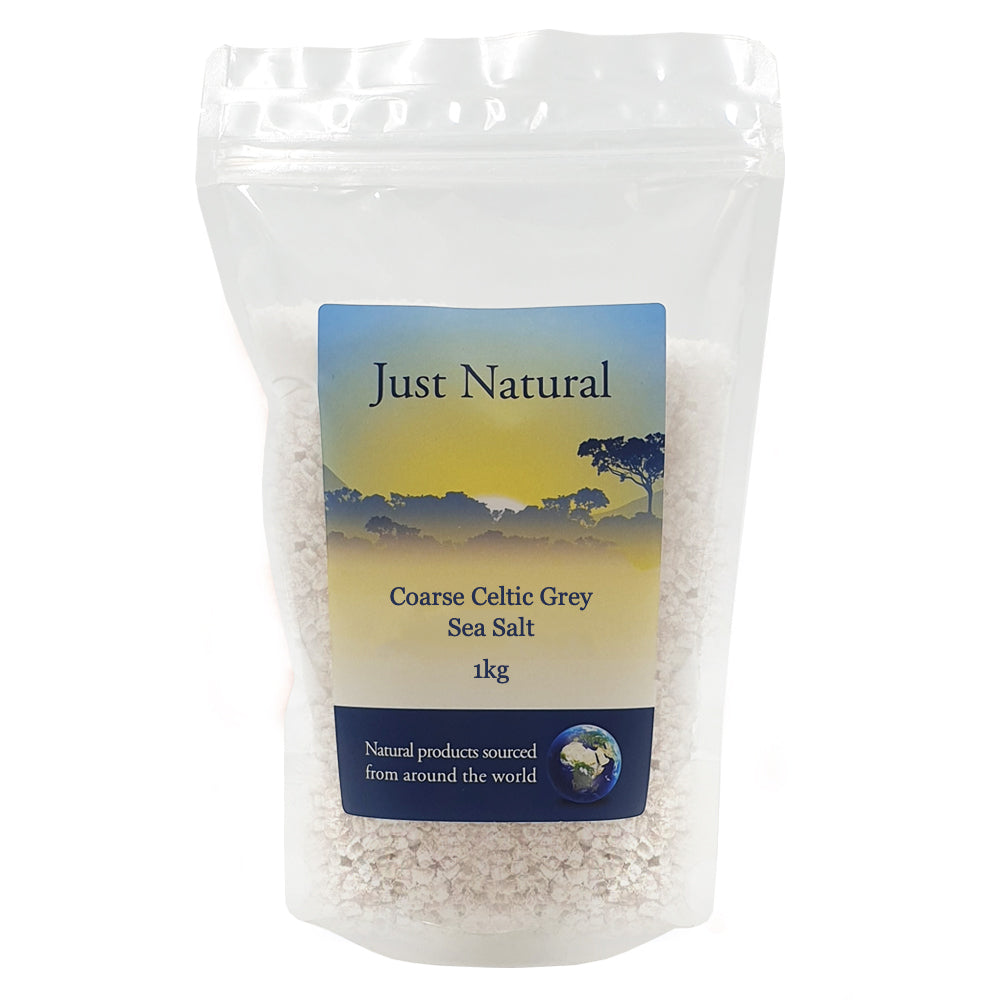 Just Natural - Coarse Celtic Grey Sea Salt (Sel de Guerande) Unrefined