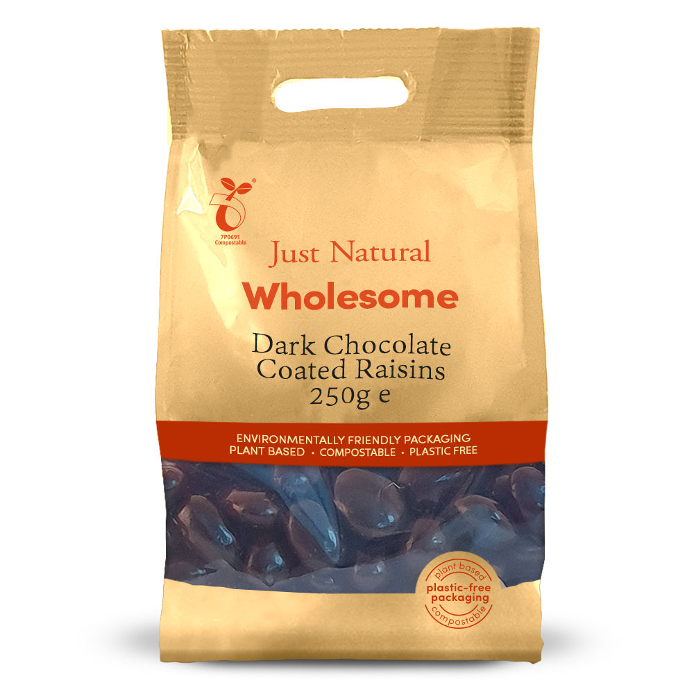 Just Natural - Dark Chocolate Coated Raisins