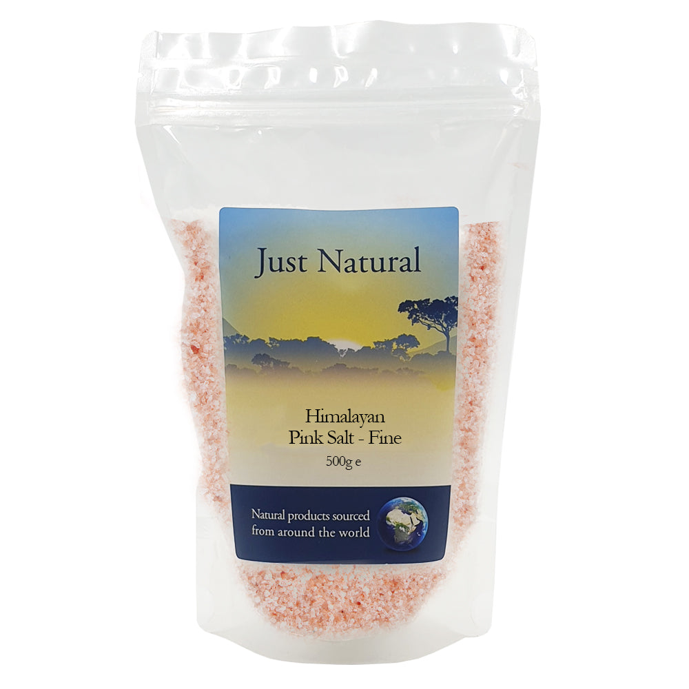 Just Natural - Himalayan Rose Pink Salt Fine