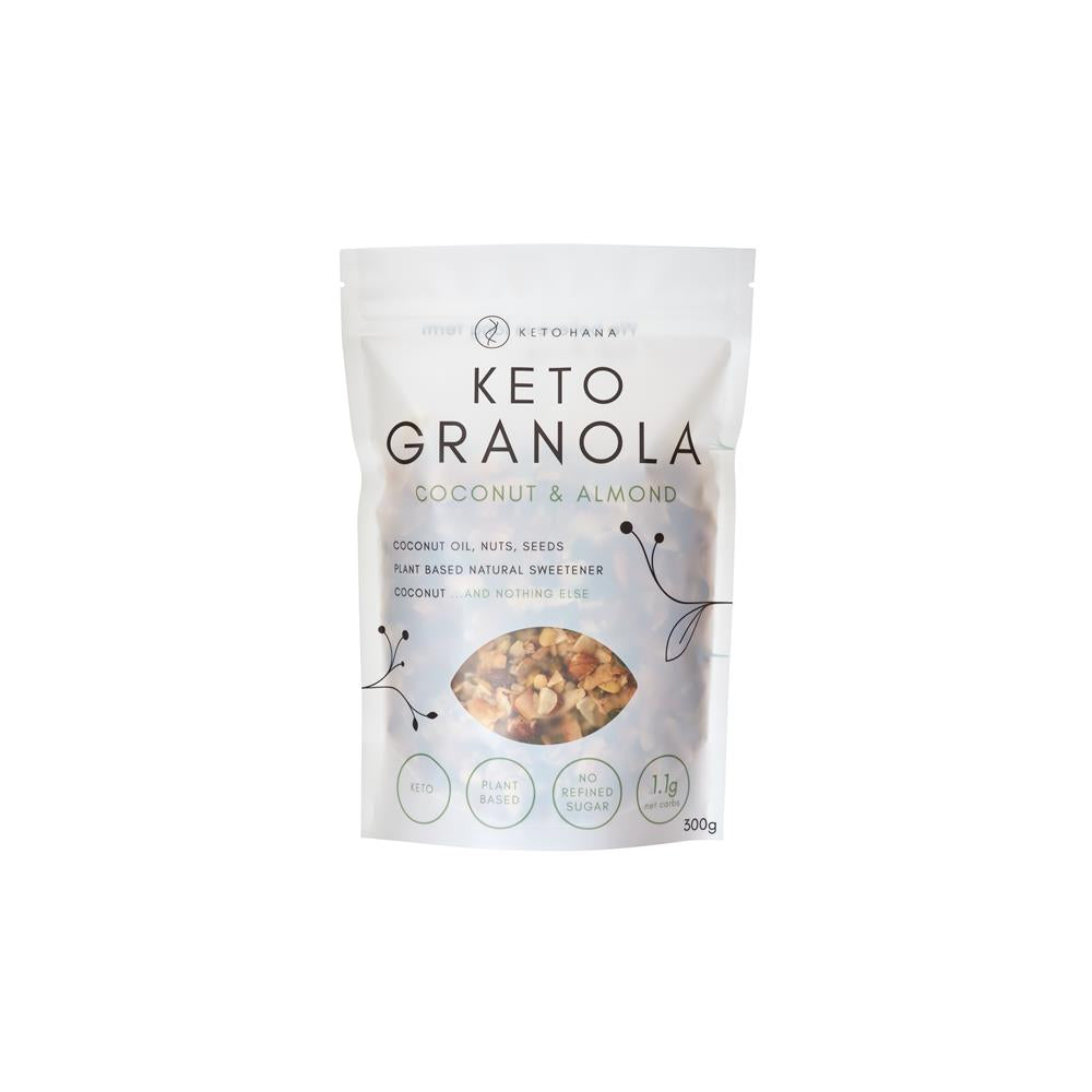 Keto Hana - Coconut & Almond (Plant Based) Keto Granola 300g