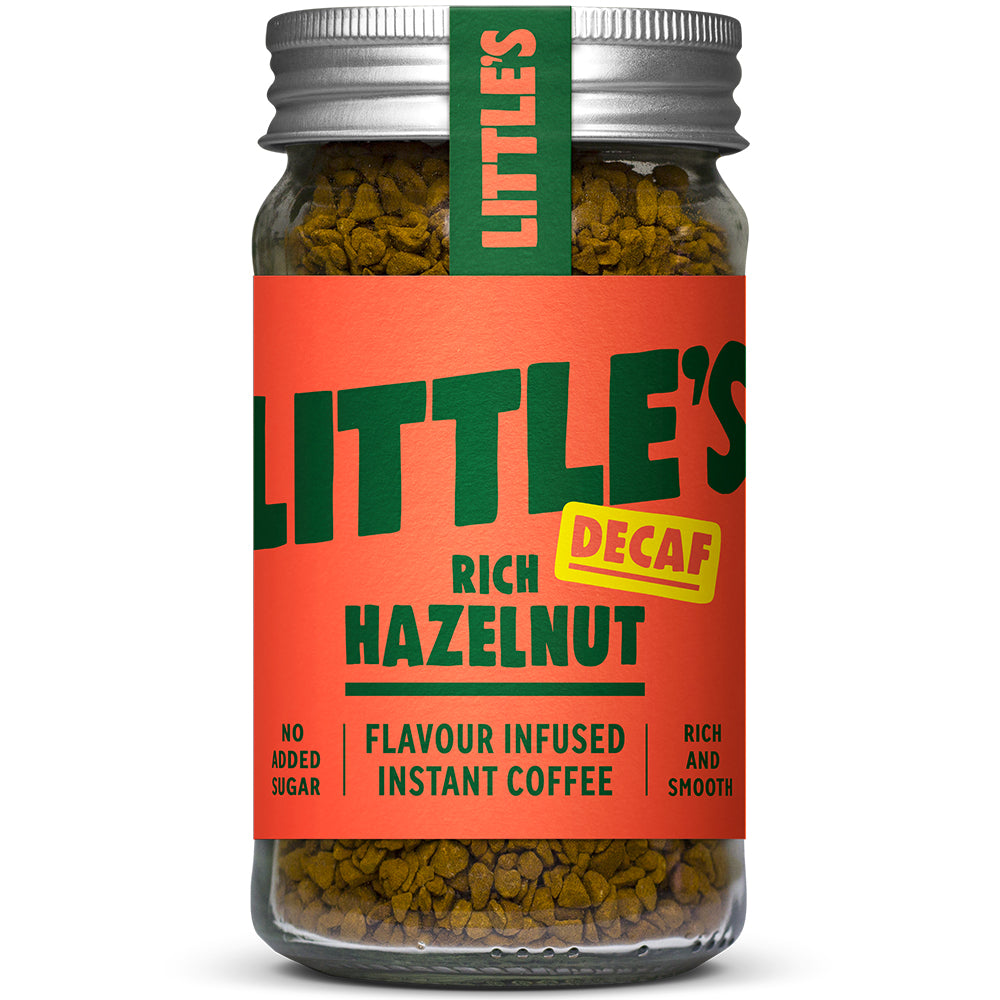 Little's - Decaf Instant coffee infused with the taste of rich hazelnut 50g