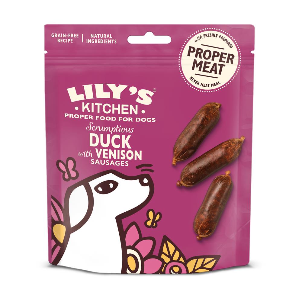 Lily's Kitchen - Scrumptious Duck with Venison Sausages