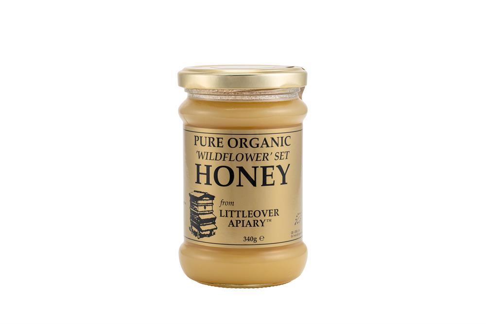 Littleover Apiaries - Organic Set Wildflower Honey 340g
