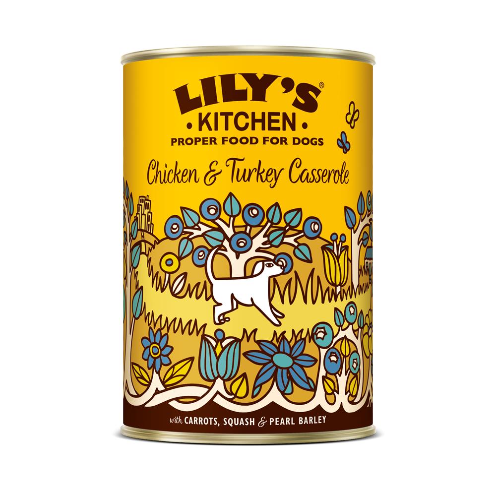 Lily's Kitchen - Chicken & Turkey Casserole Tin