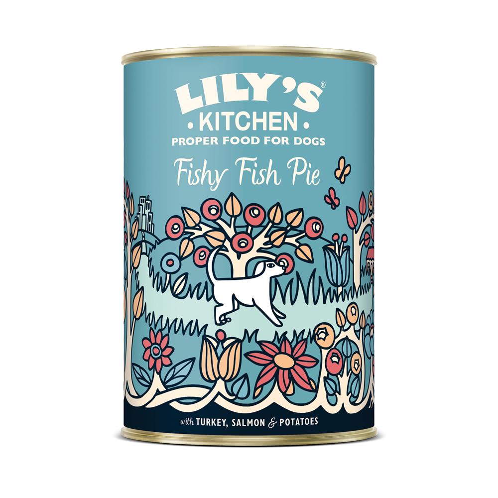 Lily's Kitchen - Fishy Fish Pie with Peas Tin