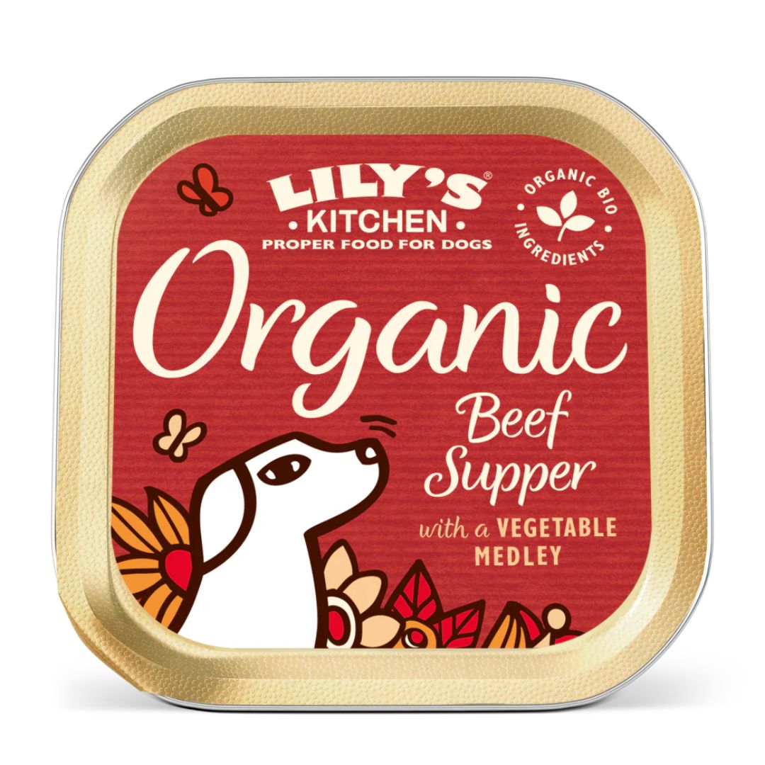Lily's Kitchen - Organic Beef Supper for Dogs