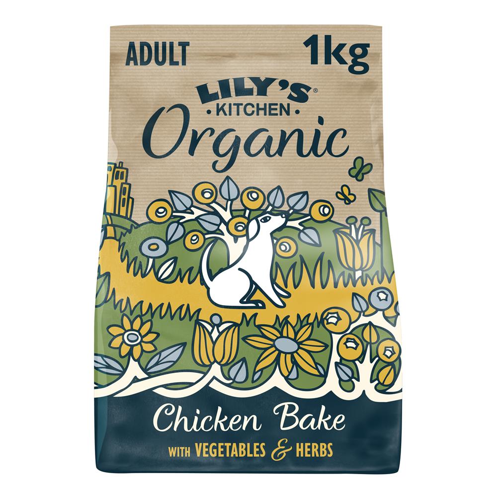 Lily's Kitchen - Organic Chicken with Vegetables Dry Dog Food