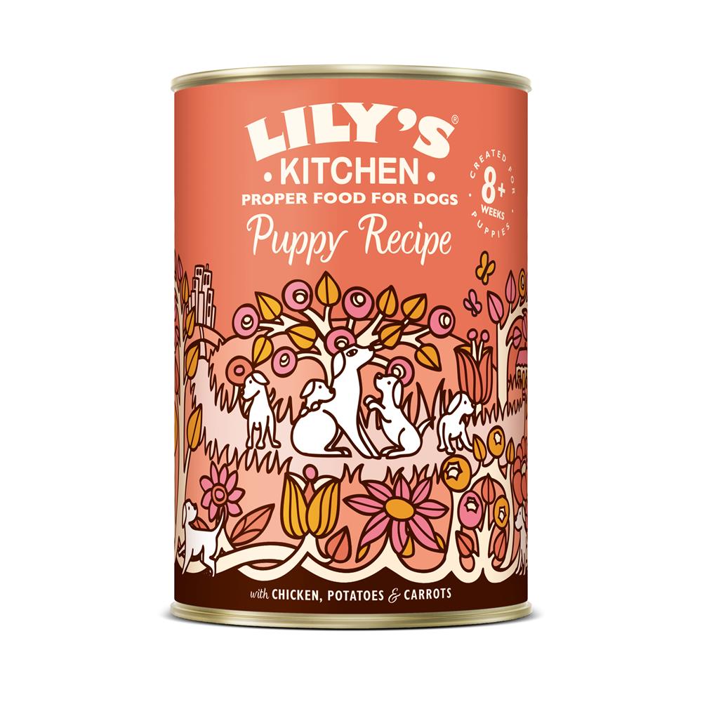 Lily's Kitchen - Puppy Recipe with Chicken Potatoes & Carrots Tin